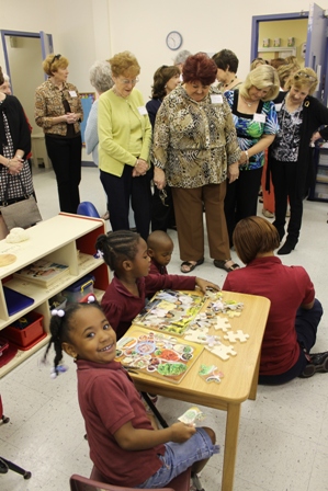 St. Elizabeths Guild 2012 tour of Catholic Charities Head Start