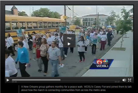 Prayer Walk WDSU Feature