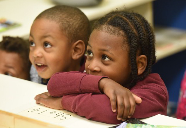 A few of our New Orleans area Head Start preschool students