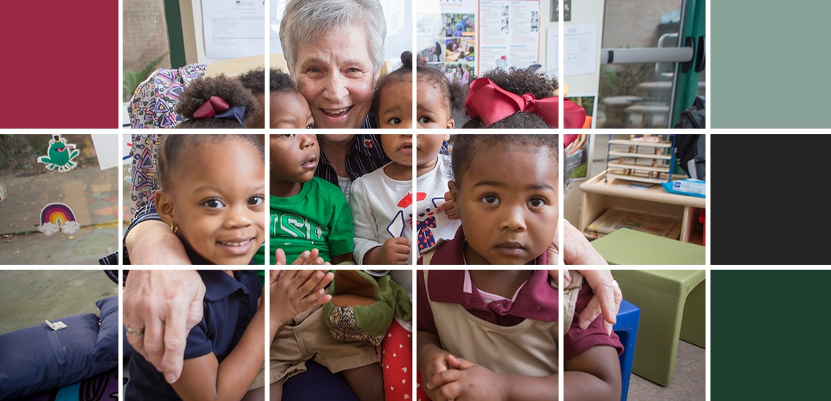 Sister Marjorie at Head Start