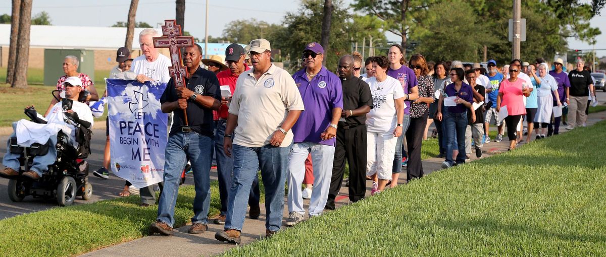 The Advocate Highlights Monthly Peace Prayer Walks