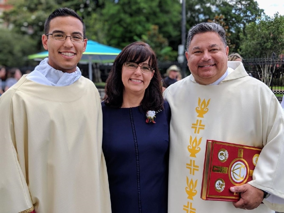 The New Orleans Advocate: ‘Special and unique’ moment: Man ordained deacon in New Orleans ‘vested’ by his son