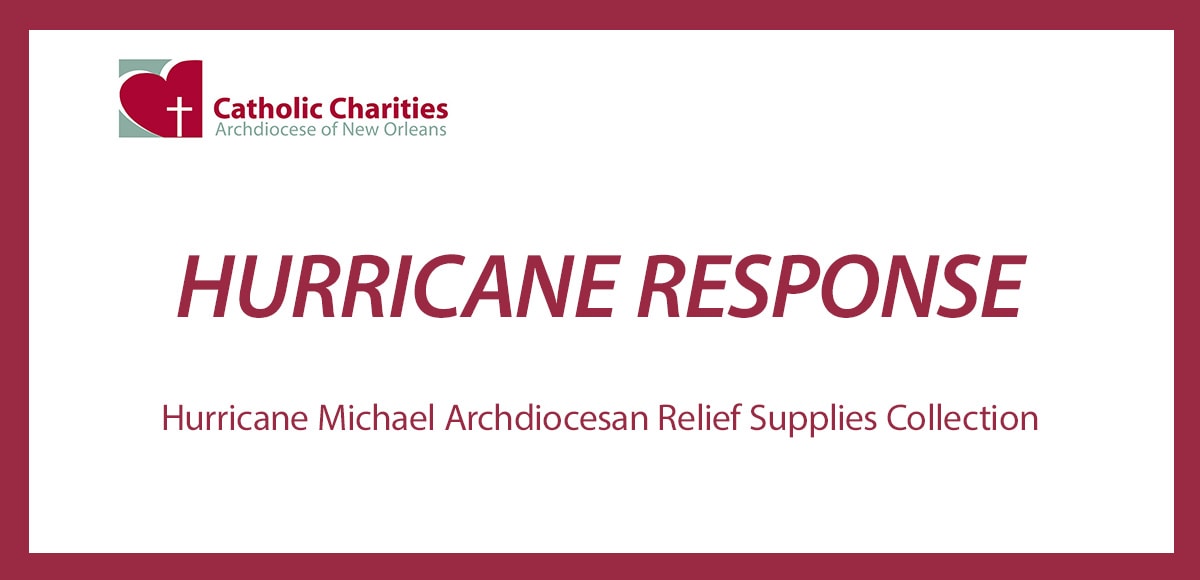 Northshore: Hurricane Michael Supplies Collection