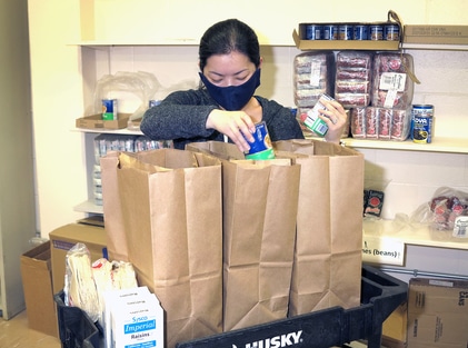 Food Pantry Provides for 153 Clients, 28 New Families