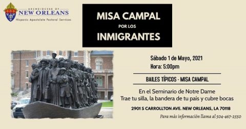 Mass for Immigrants Spanish, May 2021